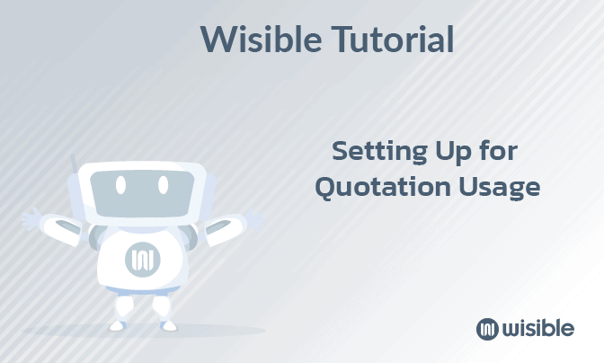 ตั้งค่าเพื่อการใช้งาน quotation