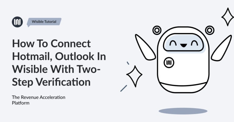 How To Connect Hotmail, Outlook In Wisible With Two-Step Verification