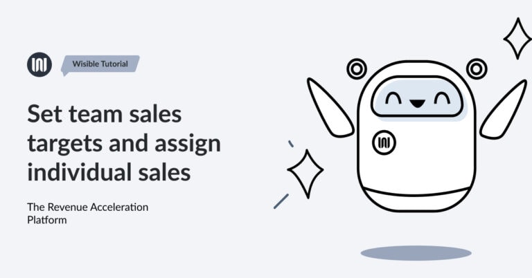 Set team sales targets and assign individual sales