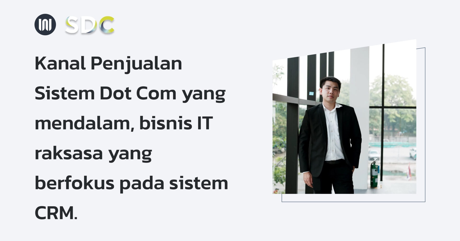 Kanal Penjualan Sistem Dot Com yang mendalam, bisnis IT raksasa yang berfokus pada sistem CRM.