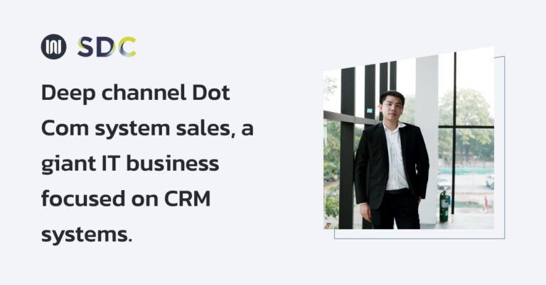 Deep channel Dot Com system sales, a giant IT business focused on CRM systems.